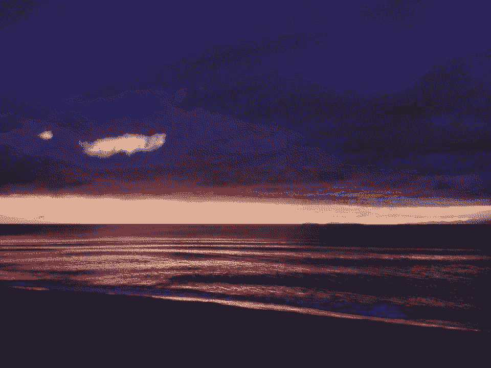 The sunrise at Tasman.